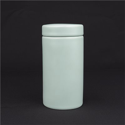 無光藍R100茶葉罐