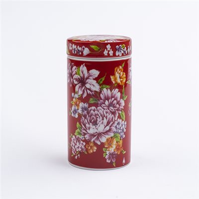 台灣紅R100茶葉罐［紅色］