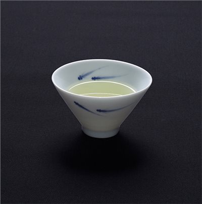 133響杯［青瓷魚］