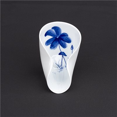 手繪青花-R118茶荷［荷花］