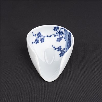 手繪青花-R111茶荷［梅花］- 缺貨